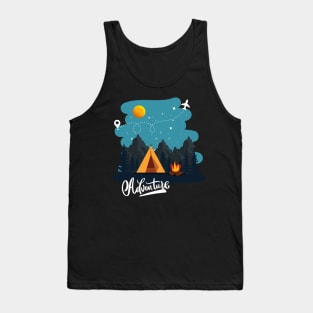 Live for adventure Wanderlust love Explore the world holidays vacation Tank Top